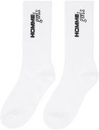 HommeGirls Three-Pack White Original Socks