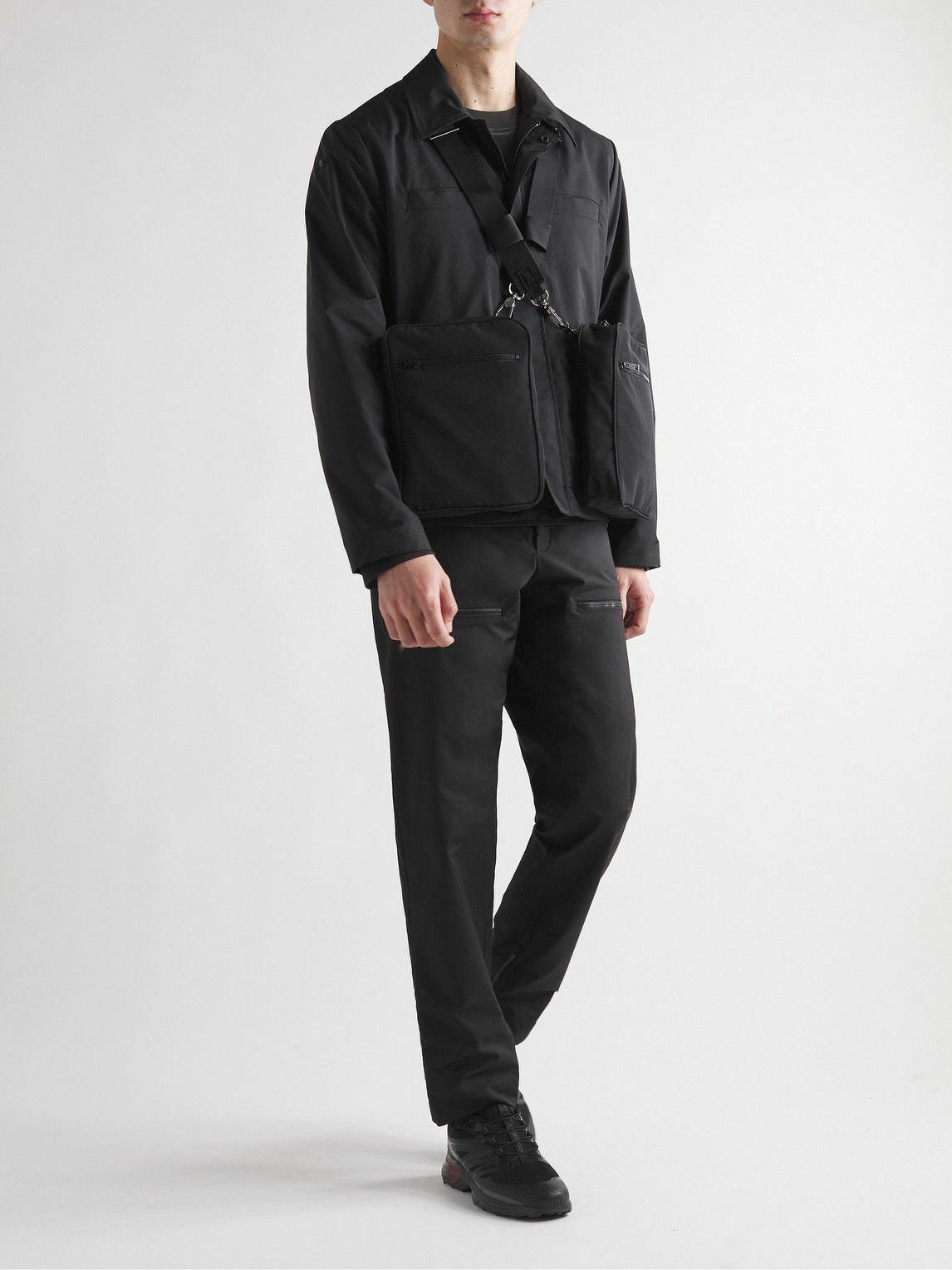 SAIF UD DEEN - Convertible Shell Jacket - Black