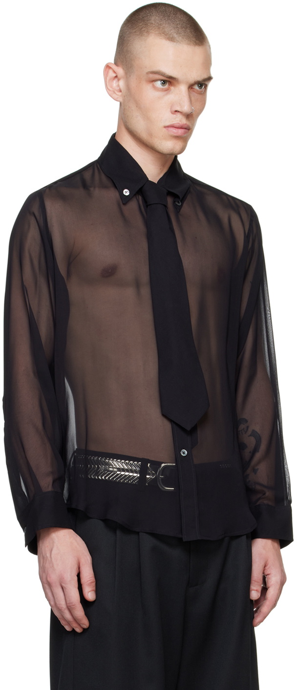 VAQUERA Black Tie Shirt
