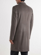Paul Smith - Double-Breasted Wool and Cashmere-Blend Coat - Gray