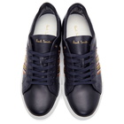 Paul Smith Navy Ivo Multistripe Sneakers