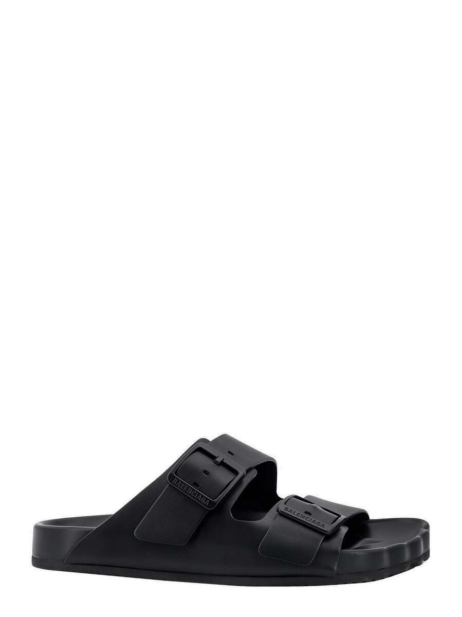 【関税＆送料込み】Balenciaga Sandals Black BALENCIAGA Sandals FLIP FLOP with storage bag Black US7 From