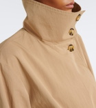 Varley Celina belted cotton-blend jacket