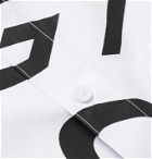 GIVENCHY - Logo-Print Cotton-Poplin Shirt - White