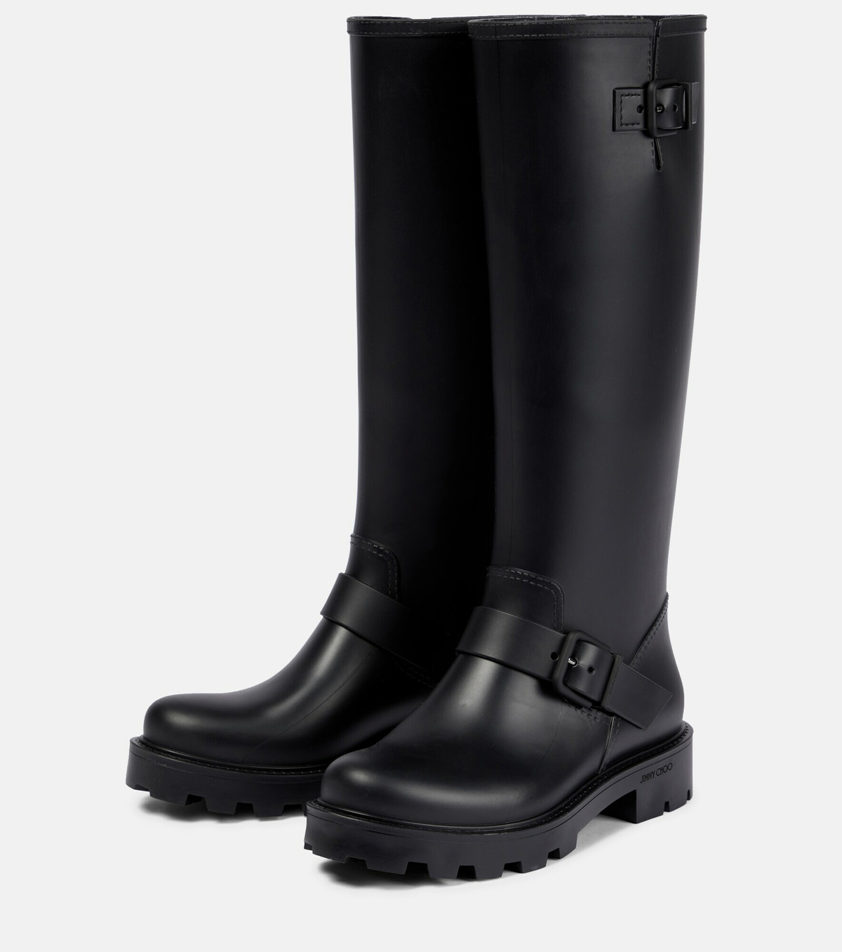 ◆完売前に◆【Jimmy Choo】Yael バックルディテール ブーツ Jimmy Choo - Yael rubber boots Jimmy Choo