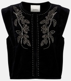 Isabel Marant Poppy embellished vest