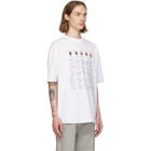 Balenciaga White Workout T-Shirt