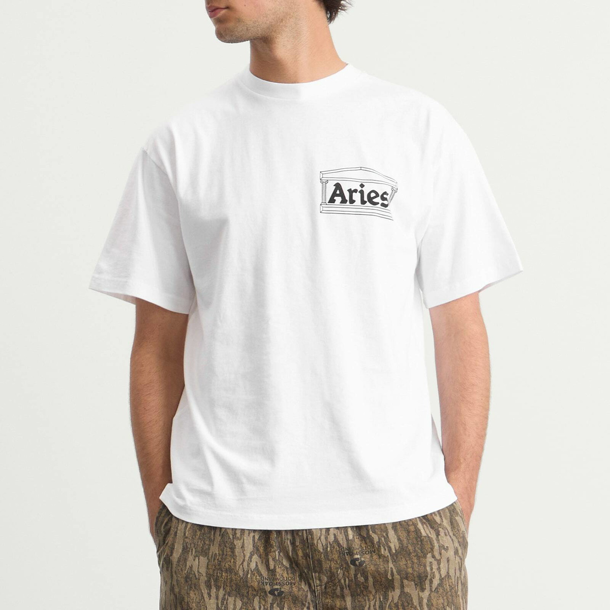 Aries Men's Temple T-Shirt in White
