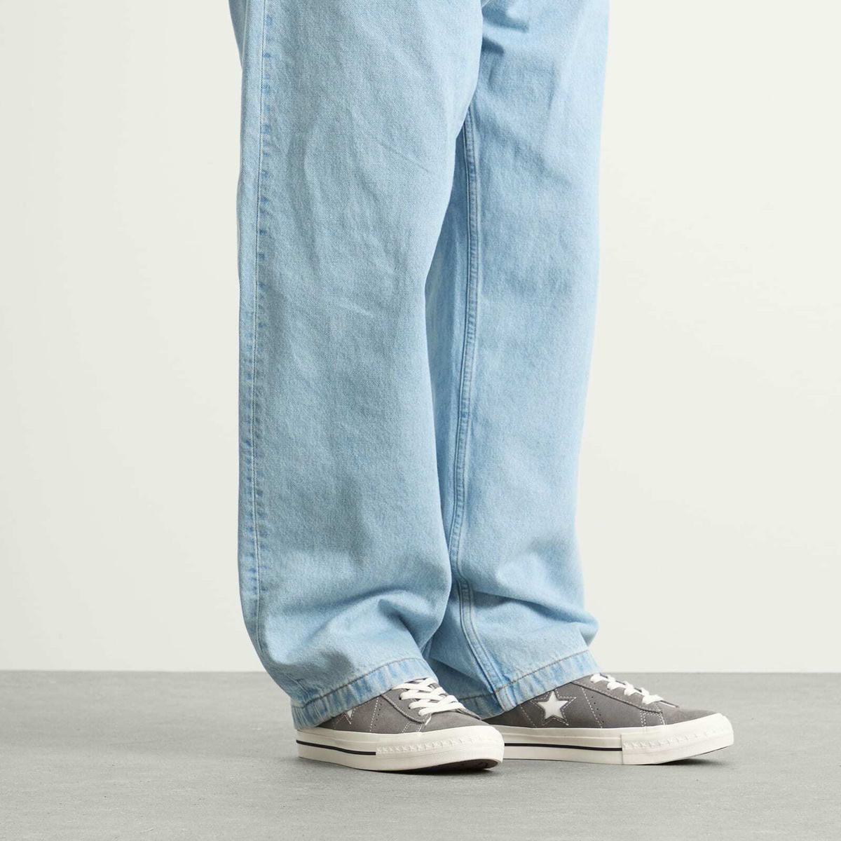 Converse One Star 95 Sneaker in Sharkskin/Vintage White