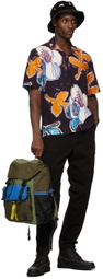 PS by Paul Smith Green Canvas Backpack