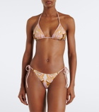 La DoubleJ Printed bikini bottoms