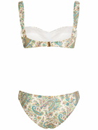 ETRO Printed Lycra Balconette Bikini Set