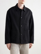 Visvim - Baker Textured Wool and Linen-Blend Jacket - Black