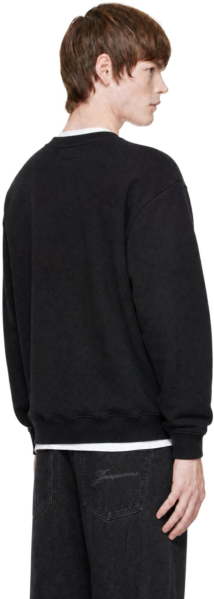 JACQUEMUS Navy 'The J' Sweatshirt