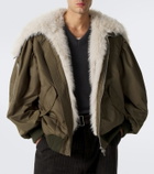 Simone Rocha Oversized bomber jacket