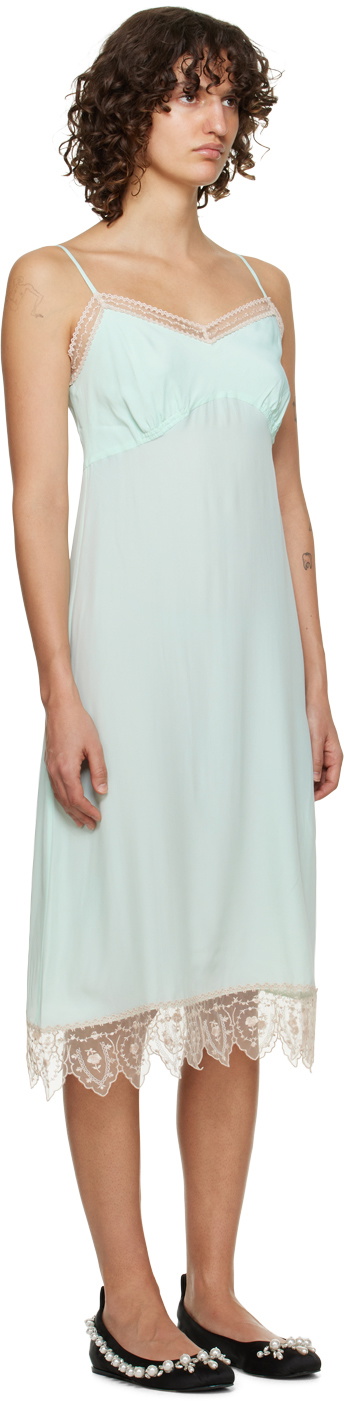 Simone Rocha Green Strappy Midi Dress Simone Rocha Simone Rocha Green Strappy Midi Dress Simone Rocha