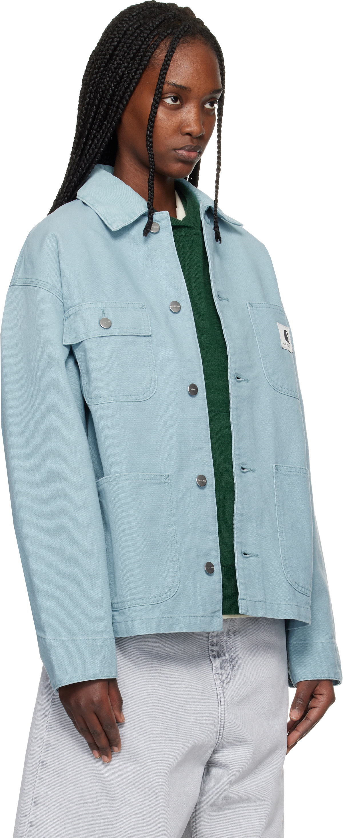Carhartt Work In Progress Blue OG Michigan Jacket