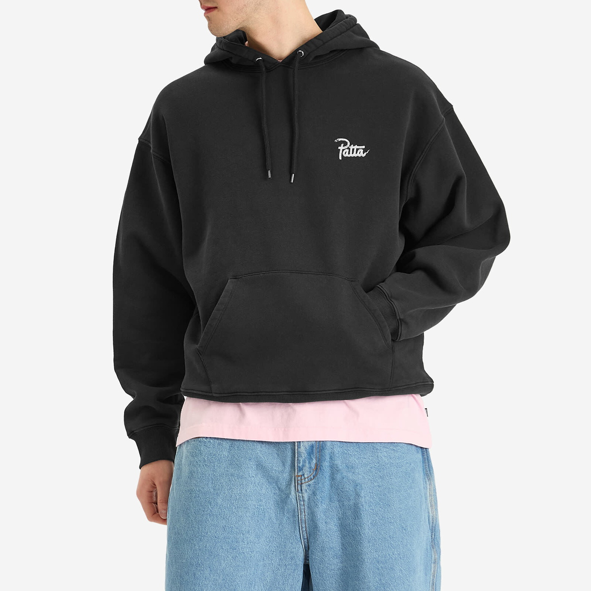 Patta Men's Snake Heart Hoodie in Black