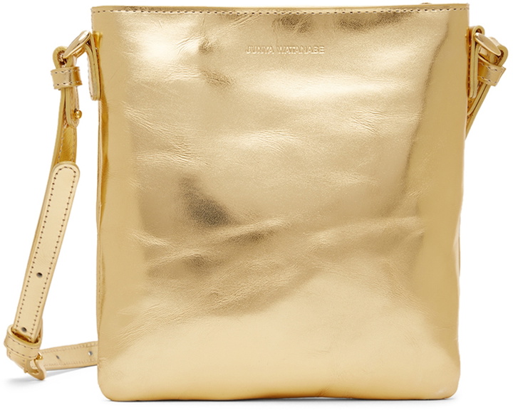Photo: Junya Watanabe Gold Leather Shoulder Bag