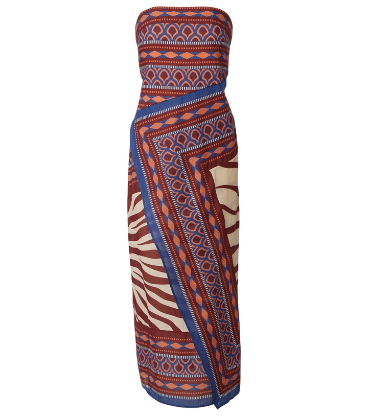 Photo: Johanna Ortiz Printed wrap dress