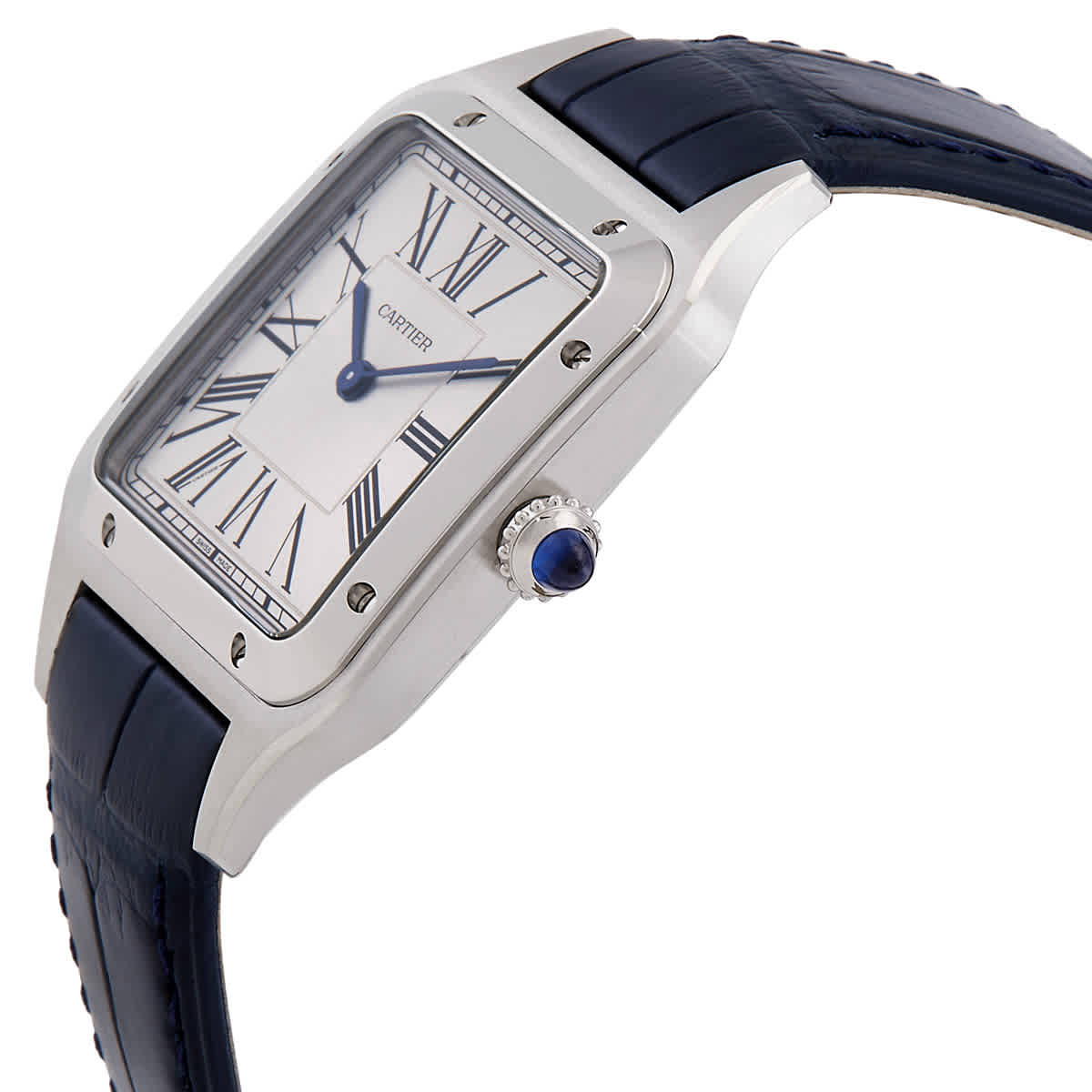 Cartier Santos-Dumont Large Model Quartz Mens Watch WSSA0085