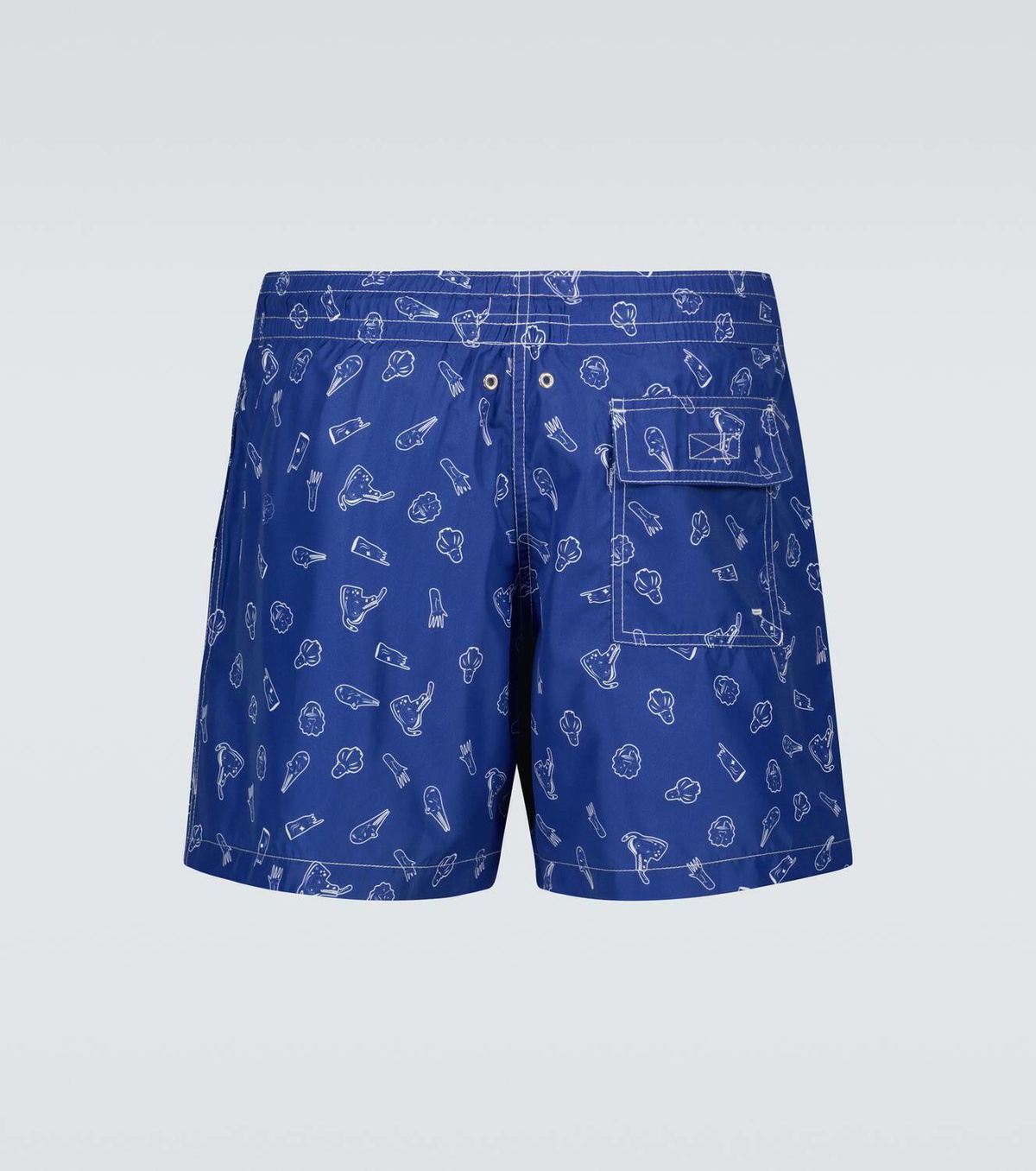 Arrels Barcelona Printed swim shorts