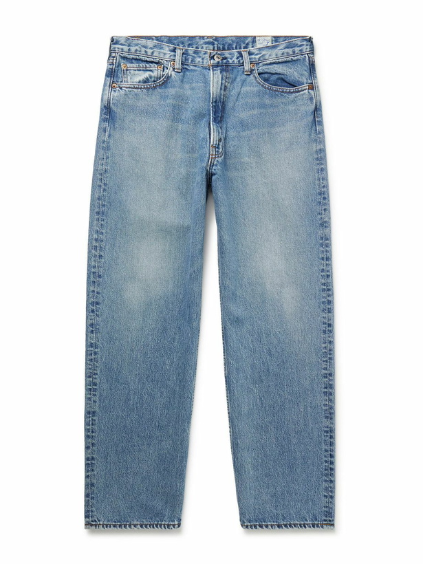 Photo: OrSlow - 101 Straight-Leg Jeans - Blue