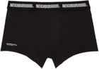 Neighborhood Two-Pack Black & Grey Classic Boxer Briefs