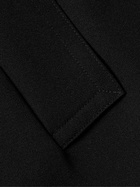 The Row - Kolden Belted Double-Breasted Grain De Poudre Wool Coat - Black