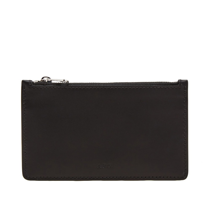 Photo: A.P.C. Walter Zip Card Wallet