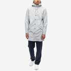 Rains Men's Long Jacket in Ash