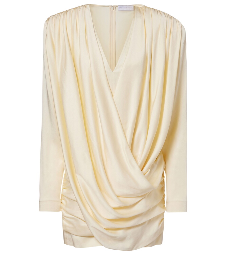 Photo: Stella McCartney Draped satin minidress