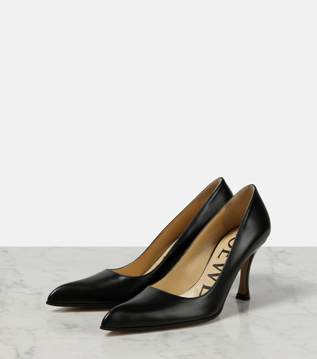 Ellie | Classic Leather Pumps