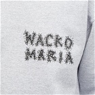 Wacko Maria Men's x Neckface Type 5 Crew Sweat in Grey