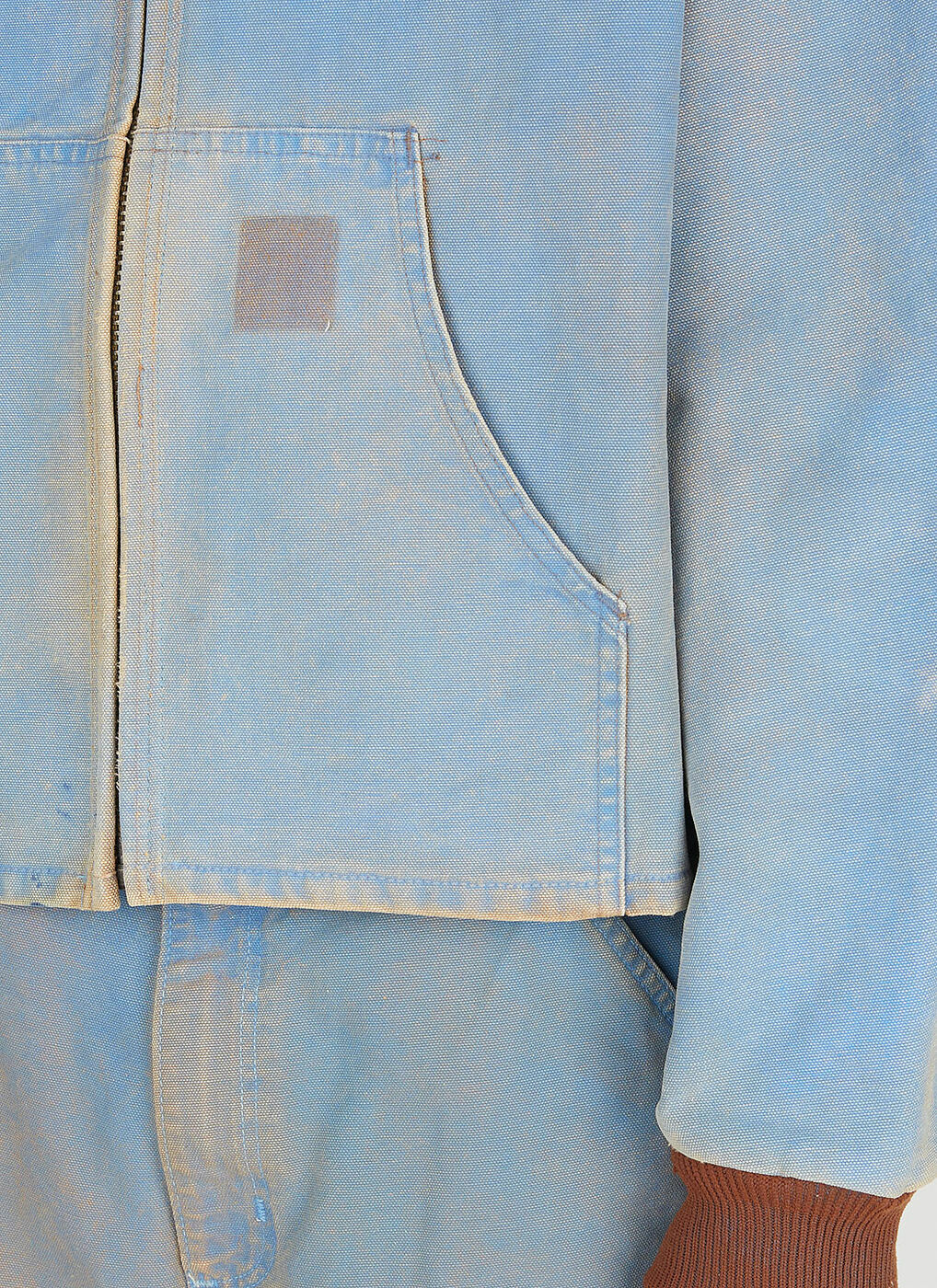 NOTSONORMAL - Washed Weekly Jacket in Light Blue NOTSONORMAL