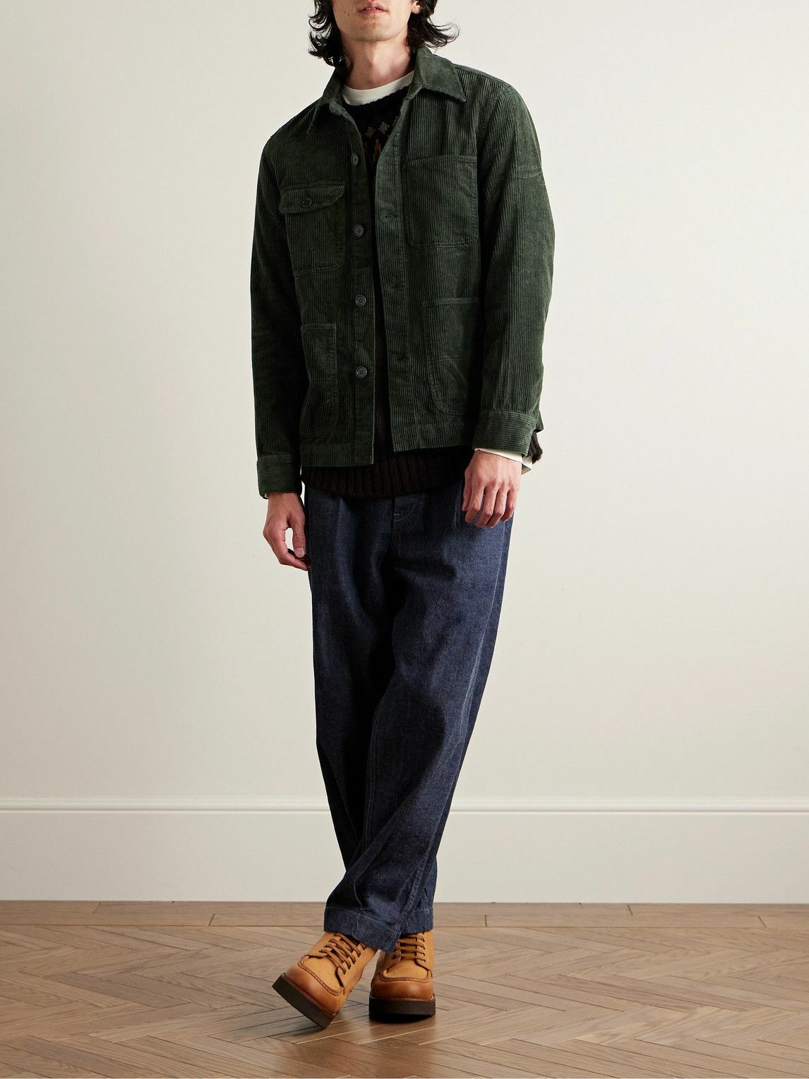 Alex Mill - Cotton-Corduroy Chore Jacket - Green Alex Mill