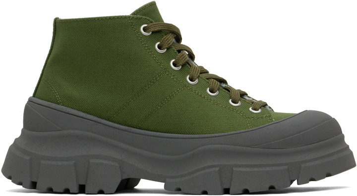 Photo: Sofie D'Hoore Green & Gray Fairway Sneakers