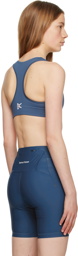 District Vision Blue Citta Sport Bra