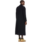 3.1 Phillip Lim Navy Wool Double-Faced Tailored Coat