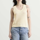 Anine Bing Women's Arie Tank Top in Ivory