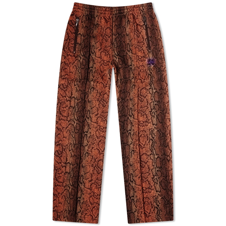 Photo: Needles Women's Poly Jaquard Track Pant in Python