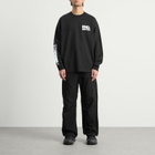 END. Coastal Locals Only Long Sleeve T-Shirt in Black
