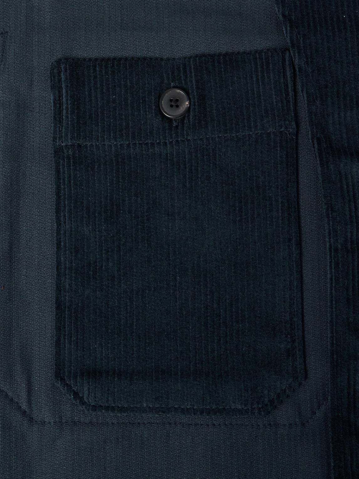 Portuguese Flannel - Cotton-Corduroy Blazer - Blue