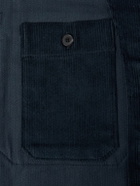 Portuguese Flannel - Cotton-Corduroy Blazer - Blue