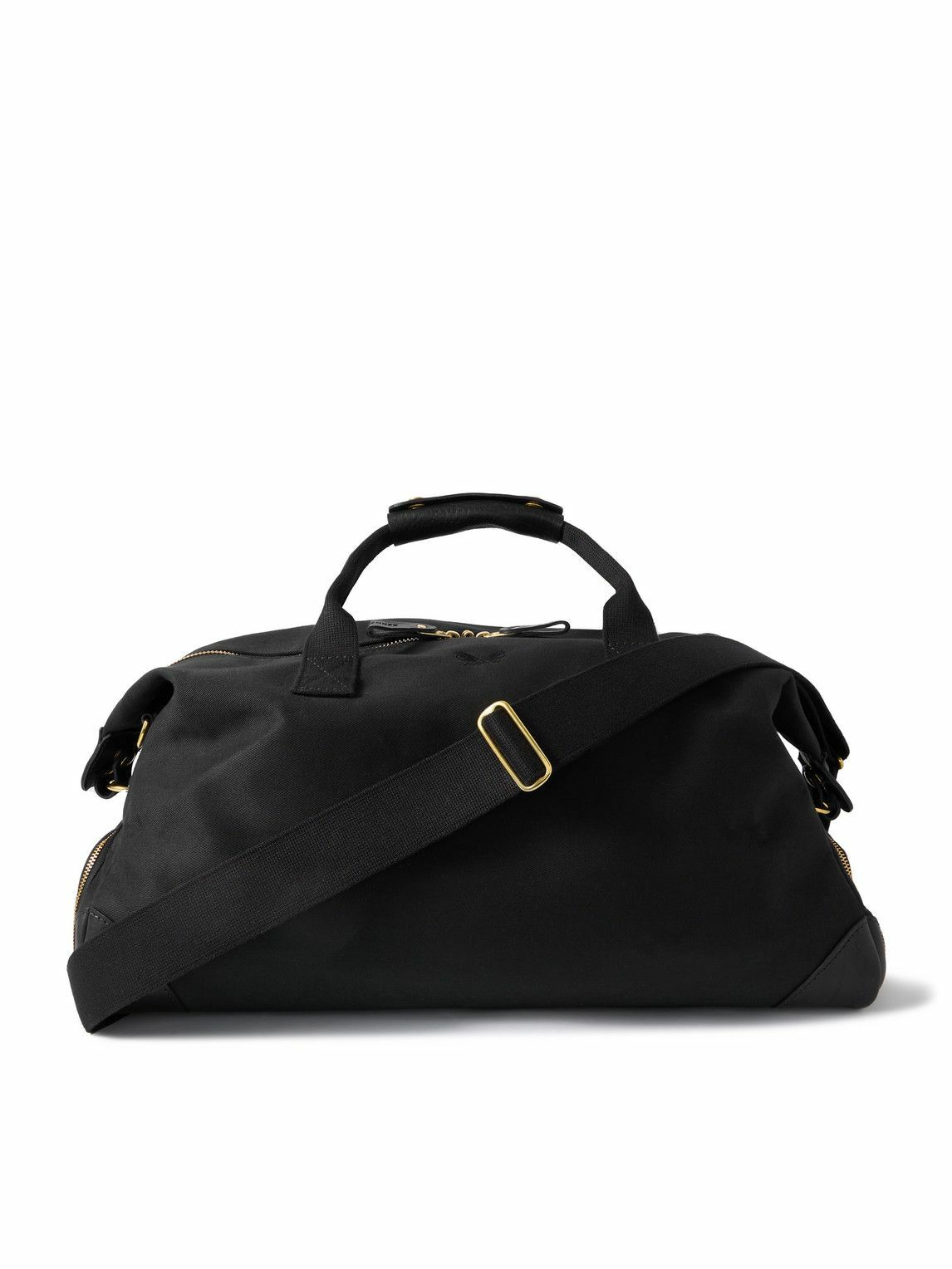 Bennett Winch - Weekender Leather-Trimmed Cotton-Canvas Holdall