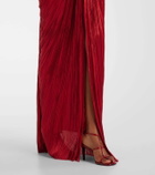 Maria Lucia Hohan Kiera silk tulle corset gown