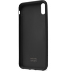 Native Union - Clic Card Leather iPhone XS Max Case - Men - Black