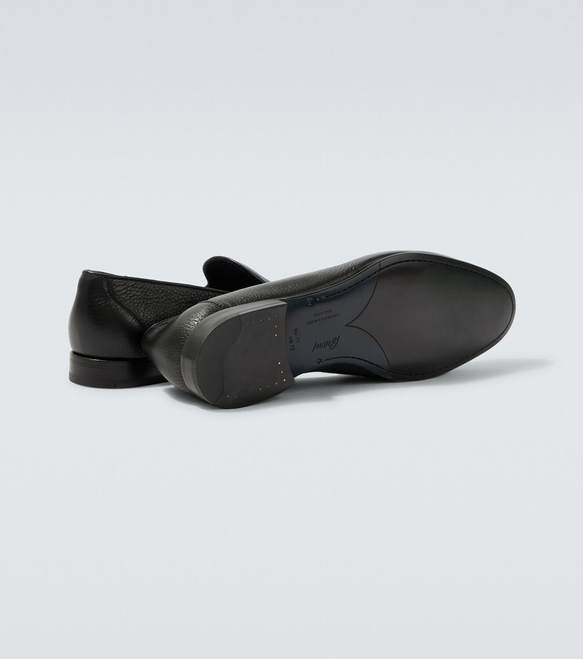 Brioni Appia leather loafers