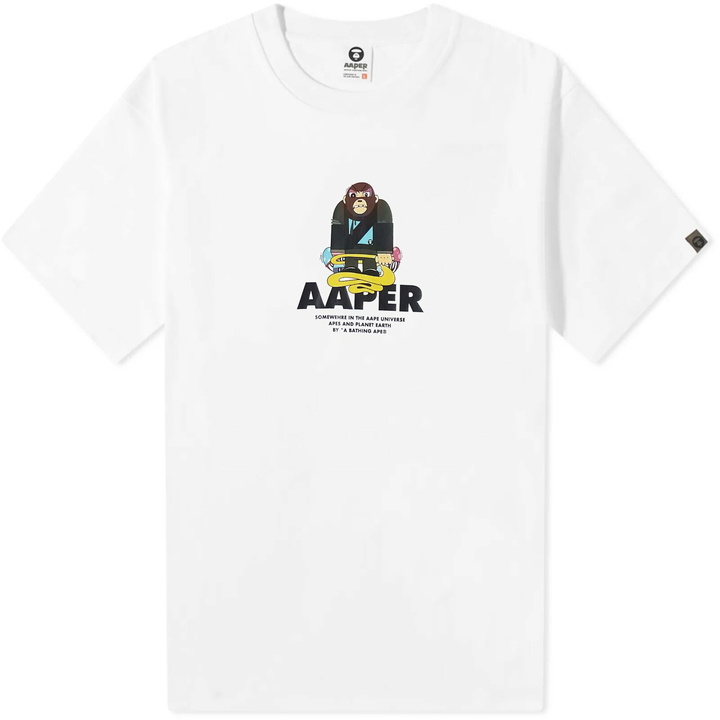 Photo: x Eric Inkala Aaper T-Shirt in White