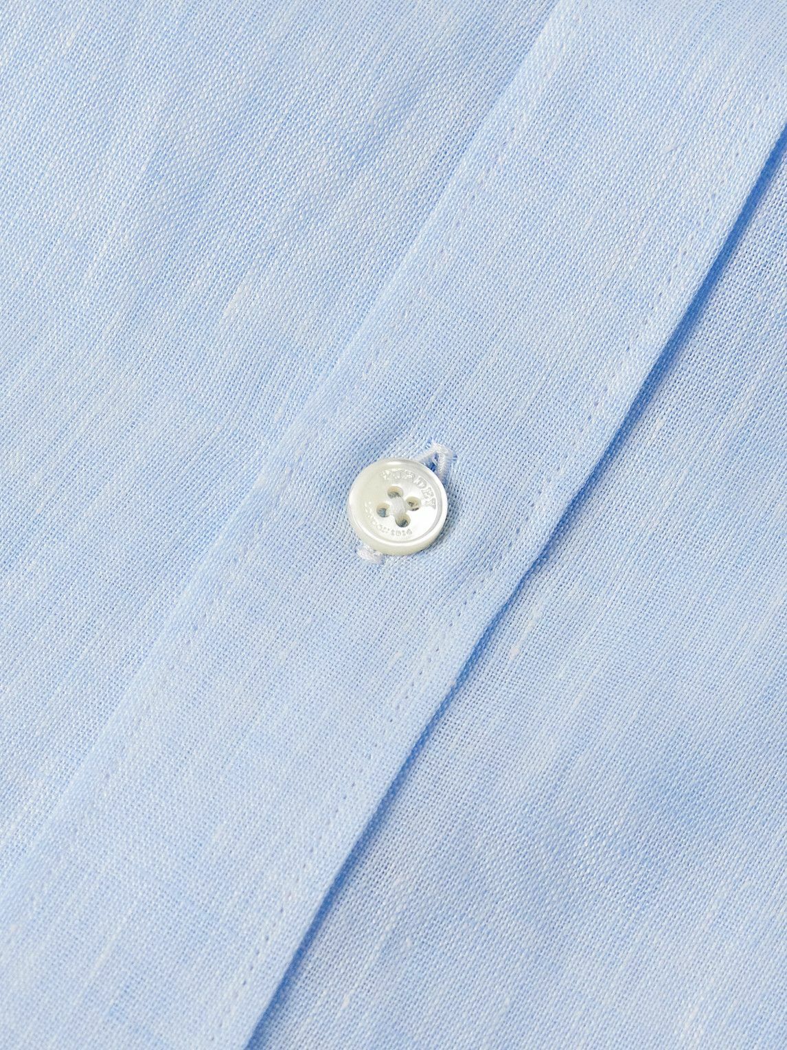Purdey - Linen Shirt - Blue